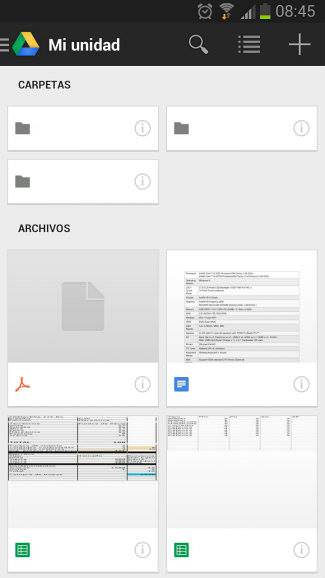 Google Drive s’actualitza