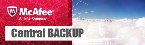 McAfee Central Backup